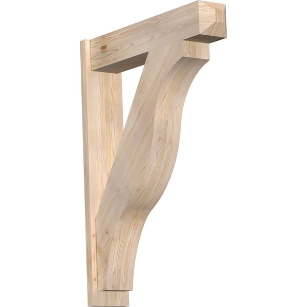 Ekena Millwork Funston Craftsman Smooth Outlooker, Douglas Fir, 7 1/2"W x 34"D x 46"H OUT08X34X46FST04SDF - main